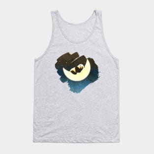 Sleeping Panda On The Moon Tank Top